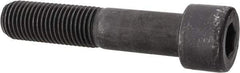 Value Collection - 1-1/4 - 7 UNC Hex Socket Drive, Socket Cap Screw - Alloy Steel, Black Oxide Finish, Partially Threaded, 6" Length Under Head - USA Tool & Supply