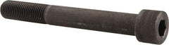Value Collection - 1-1/4 - 7 UNC Hex Socket Drive, Socket Cap Screw - Alloy Steel, Black Oxide Finish, Partially Threaded, 10" Length Under Head - USA Tool & Supply