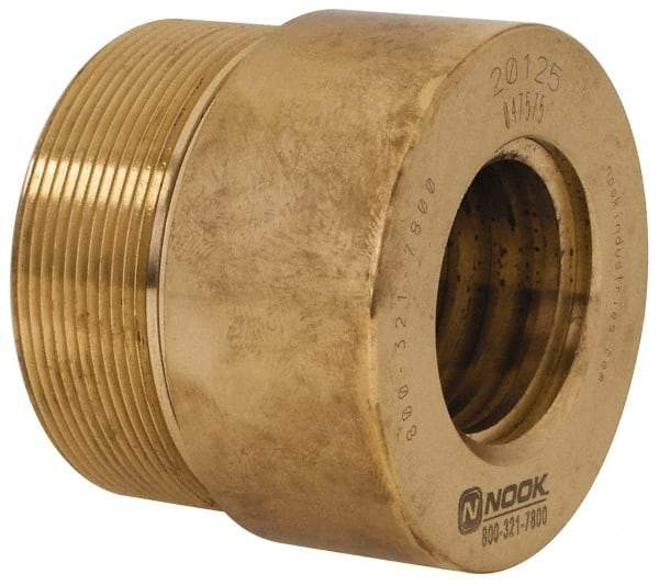 Nook Industries - 1-1/4-5, Bronze, Right Hand, Precision Acme Nut - USA Tool & Supply