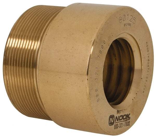 Nook Industries - 1-1/4-5, Bronze, Left Hand, Precision Acme Nut - USA Tool & Supply
