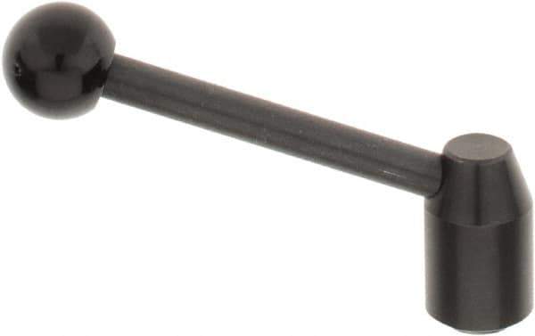 J.W. Winco - 5/16-18, 0.63" Hub Diam, Steel Tapped Insert Adjustable Clamping Handle - USA Tool & Supply