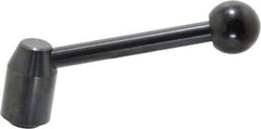 J.W. Winco - 3/8-16, 0.63" Hub Diam, Steel Tapped Insert Adjustable Clamping Handle - USA Tool & Supply