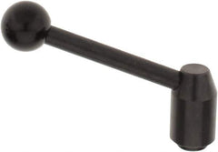 J.W. Winco - M10 x 1.5, 19mm Hub Diam, Steel Tapped Insert Adjustable Clamping Handle - USA Tool & Supply