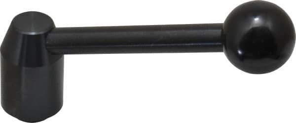 J.W. Winco - M12 x 1.75, 19mm Hub Diam, Steel Tapped Insert Adjustable Clamping Handle - USA Tool & Supply