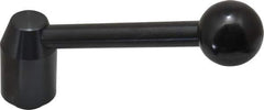 J.W. Winco - M12 x 1.75, 19mm Hub Diam, Steel Tapped Insert Adjustable Clamping Handle - USA Tool & Supply
