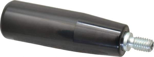 Value Collection - 3/8-16 Threaded Stem, Revolving Handwheel & Machine Handle - Phenolic Cylindrical Handle, 0.63" Long Steel Stem, 3.54" Handle Length, 4.27" OAL - USA Tool & Supply