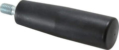Value Collection - 3/8-16 Threaded Stem, Revolving Handwheel & Machine Handle - Technopolymer Cylindrical Handle, 0.63" Long Steel Stem, 3.54" Handle Length, 4.27" OAL - USA Tool & Supply