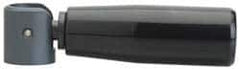 Value Collection - M6x1.0 Retractable Handle - Black Phenolic Plastic - USA Tool & Supply