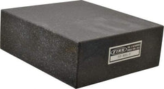 Made in USA - 6" Long x 5" Wide x 2" Thick, Granite Inspection Surface Plate - B Grade - USA Tool & Supply