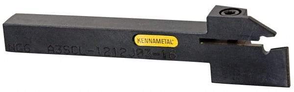 Kennametal - A4SC, Right Hand Cut, 1.063" Max Workpc Diam, A4..15.. Insert, Indexable Cutoff Toolholder - 0.532 Max Depth of Cut, 16mm Shank Width, 16mm Shank Height, 114mm OAL - USA Tool & Supply
