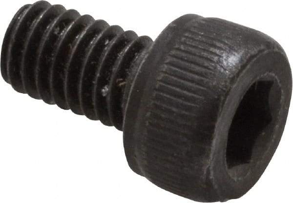 Value Collection - M3x0.50 Metric Coarse Hex Socket Drive, Socket Cap Screw - Grade 12.9 Alloy Steel, Black Oxide Finish, Fully Threaded, 5mm Length Under Head - USA Tool & Supply