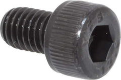 Value Collection - M5x0.80 Metric Coarse Hex Socket Drive, Socket Cap Screw - Grade 12.9 Alloy Steel, Black Oxide Finish, Fully Threaded, 8mm Length Under Head - USA Tool & Supply