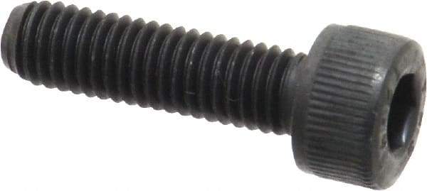Value Collection - M5x0.80 Metric Coarse Hex Socket Drive, Socket Cap Screw - Grade 12.9 Alloy Steel, Black Oxide Finish, Fully Threaded, 18mm Length Under Head - USA Tool & Supply