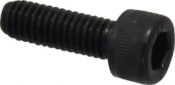 Value Collection - M6x1.00 Metric Coarse Hex Socket Drive, Socket Cap Screw - Grade 12.9 Alloy Steel, Black Oxide Finish, Fully Threaded, 18mm Length Under Head - USA Tool & Supply