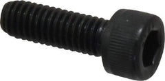 Value Collection - M6x1.00 Metric Coarse Hex Socket Drive, Socket Cap Screw - Grade 12.9 Alloy Steel, Black Oxide Finish, Fully Threaded, 18mm Length Under Head - USA Tool & Supply