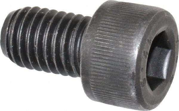 Value Collection - M10x1.50 Metric Coarse Hex Socket Drive, Socket Cap Screw - Grade 12.9 Alloy Steel, Black Oxide Finish, Fully Threaded, 16mm Length Under Head - USA Tool & Supply