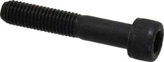 Value Collection - M10x1.50 Metric Coarse Hex Socket Drive, Socket Cap Screw - Grade 12.9 Alloy Steel, Black Oxide Finish, Partially Threaded, 55mm Length Under Head - USA Tool & Supply