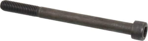 Value Collection - M10x1.50 Metric Coarse Hex Socket Drive, Socket Cap Screw - Grade 12.9 Alloy Steel, Black Oxide Finish, Partially Threaded, 120mm Length Under Head - USA Tool & Supply