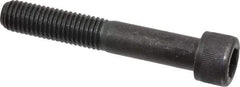 Value Collection - M12x1.75 Metric Coarse Hex Socket Drive, Socket Cap Screw - Grade 12.9 Alloy Steel, Black Oxide Finish, Partially Threaded, 75mm Length Under Head - USA Tool & Supply