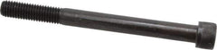 Value Collection - M12x1.75 Metric Coarse Hex Socket Drive, Socket Cap Screw - Grade 12.9 Alloy Steel, Black Oxide Finish, Partially Threaded, 130mm Length Under Head - USA Tool & Supply