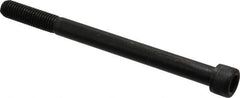 Value Collection - M12x1.75 Metric Coarse Hex Socket Drive, Socket Cap Screw - Grade 12.9 Alloy Steel, Black Oxide Finish, Partially Threaded, 150mm Length Under Head - USA Tool & Supply