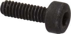 Value Collection - M2x0.40 Metric Coarse Hex Socket Drive, Socket Cap Screw - Grade 12.9 Alloy Steel, Black Oxide Finish, Fully Threaded, 6mm Length Under Head - USA Tool & Supply