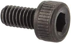 Value Collection - M2.5x0.45 Metric Coarse Hex Socket Drive, Socket Cap Screw - Grade 12.9 Alloy Steel, Black Oxide Finish, Fully Threaded, 5mm Length Under Head - USA Tool & Supply