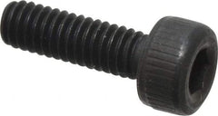 Value Collection - M2.5x0.45 Metric Coarse Hex Socket Drive, Socket Cap Screw - Grade 12.9 Alloy Steel, Black Oxide Finish, Fully Threaded, 8mm Length Under Head - USA Tool & Supply