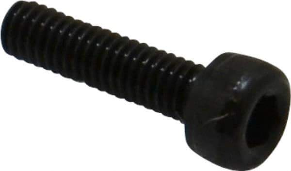 Value Collection - M2.5x0.45 Metric Coarse Hex Socket Drive, Socket Cap Screw - Grade 12.9 Alloy Steel, Black Oxide Finish, Fully Threaded, 10mm Length Under Head - USA Tool & Supply