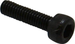 Value Collection - M2.5x0.45 Metric Coarse Hex Socket Drive, Socket Cap Screw - Grade 12.9 Alloy Steel, Black Oxide Finish, Fully Threaded, 10mm Length Under Head - USA Tool & Supply