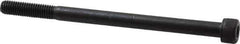 Value Collection - M8x1.25 Metric Coarse Hex Socket Drive, Socket Cap Screw - Grade 12.9 Alloy Steel, Black Oxide Finish, Partially Threaded, 120mm Length Under Head - USA Tool & Supply