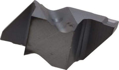 Kennametal - 2062NG K Grade KC5010, 1.58mm Cutting Width Carbide Grooving Insert - 2.79mm Max Depth of Cut, Right Hand, 0.19mm Corner Radius, TiAlN Finish - USA Tool & Supply