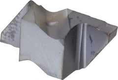 Kennametal - 2062NG K Grade KC5025, 1.58mm Cutting Width Carbide Grooving Insert - 2.79mm Max Depth of Cut, Right Hand, 0.19mm Corner Radius, TiAlN Finish - USA Tool & Supply