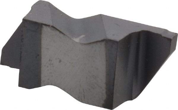 Kennametal - 3062NGD K Grade KC5010, 1.58mm Cutting Width Carbide Grooving Insert - 3.18mm Max Depth of Cut, Right Hand, 0.19mm Corner Radius, TiAlN Finish - USA Tool & Supply