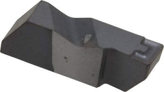 Kennametal - 3189NGD K Grade KC5010, 4.8mm Cutting Width Carbide Grooving Insert - 6.35mm Max Depth of Cut, Right Hand, 0.57mm Corner Radius, TiAlN Finish - USA Tool & Supply