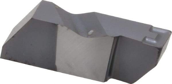 Kennametal - 3189NGD K Grade KC5025, 4.8mm Cutting Width Carbide Grooving Insert - 6.35mm Max Depth of Cut, Right Hand, 0.57mm Corner Radius, TiAlN Finish - USA Tool & Supply