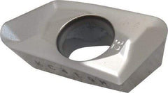 Kennametal - EC1832 LD Grade KC410M Carbide Milling Insert - TiB2 Finish, 0.217" Thick, 3.2mm Corner Radius - USA Tool & Supply