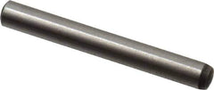 Value Collection - 3mm Diam x 25mm Pin Length Alloy Steel Standard Dowel Pin - C 58-62 Hardness, 3,340 Lb Breaking Strength, 1 Rounded End - USA Tool & Supply