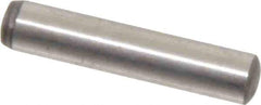 Value Collection - 5mm Diam x 25mm Pin Length Alloy Steel Standard Dowel Pin - C 58-62 Hardness, 9,270 Lb Breaking Strength, 1 Rounded End - USA Tool & Supply