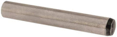 Value Collection - 6mm Diam x 40mm Pin Length Alloy Steel Standard Dowel Pin - C 58-62 Hardness, 13,300 Lb Breaking Strength, 1 Rounded End - USA Tool & Supply