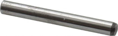 Value Collection - 6mm Diam x 50mm Pin Length Alloy Steel Standard Dowel Pin - C 58-62 Hardness, 13,300 Lb Breaking Strength, 1 Rounded End - USA Tool & Supply