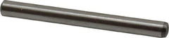 Value Collection - 6mm Diam x 60mm Pin Length Alloy Steel Standard Dowel Pin - C 58-62 Hardness, 13,300 Lb Breaking Strength, 1 Rounded End - USA Tool & Supply