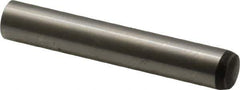 Value Collection - 8mm Diam x 50mm Pin Length Alloy Steel Standard Dowel Pin - C 58-62 Hardness, 23,700 Lb Breaking Strength, 1 Rounded End - USA Tool & Supply