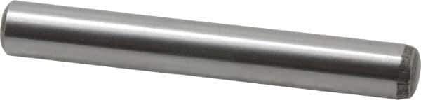 Value Collection - 8mm Diam x 60mm Pin Length Alloy Steel Standard Dowel Pin - C 58-62 Hardness, 23,700 Lb Breaking Strength, 1 Rounded End - USA Tool & Supply