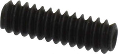 Value Collection - #6-32 UNC, 7/16" OAL, Cup Point Set Screw - Alloy Steel, 1/16" Key - USA Tool & Supply
