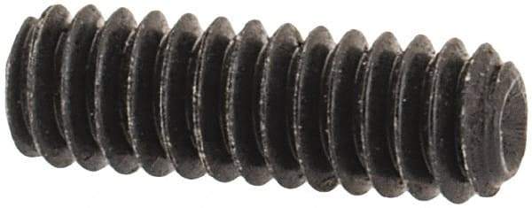 Value Collection - M2.0x0.40 Metric Coarse, 6mm OAL, Cup Point Set Screw - Grade 14.9 (45H) Alloy Steel, 0.9mm Key - USA Tool & Supply