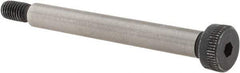 Value Collection - 6mm Shoulder Diam x 50mm Shoulder Length, M5x0.8 Metric Coarse, Hex Socket Shoulder Screw - 12.9 Alloy Steel, Uncoated, 4.32 to 4.5mm Head Height x 9.78 to 10mm Head Diam - USA Tool & Supply