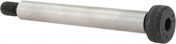 Value Collection - 8mm Shoulder Diam x 60mm Shoulder Length, M6x1 Metric Coarse, Hex Socket Shoulder Screw - 12.9 Alloy Steel, Uncoated, 5.32 to 5.5mm Head Height x 12.73 to 13mm Head Diam - USA Tool & Supply
