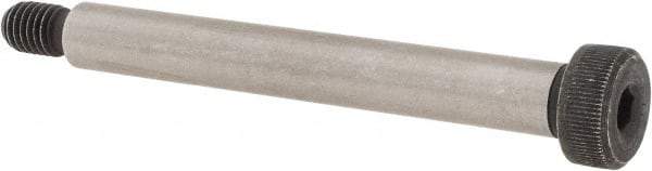 Value Collection - 10mm Shoulder Diam x 80mm Shoulder Length, M8x1.25 Metric Coarse, Hex Socket Shoulder Screw - 12.9 Alloy Steel, Uncoated, 6.78 to 7mm Head Height x 15.73 to 16mm Head Diam - USA Tool & Supply