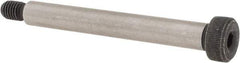Value Collection - 10mm Shoulder Diam x 80mm Shoulder Length, M8x1.25 Metric Coarse, Hex Socket Shoulder Screw - 12.9 Alloy Steel, Uncoated, 6.78 to 7mm Head Height x 15.73 to 16mm Head Diam - USA Tool & Supply